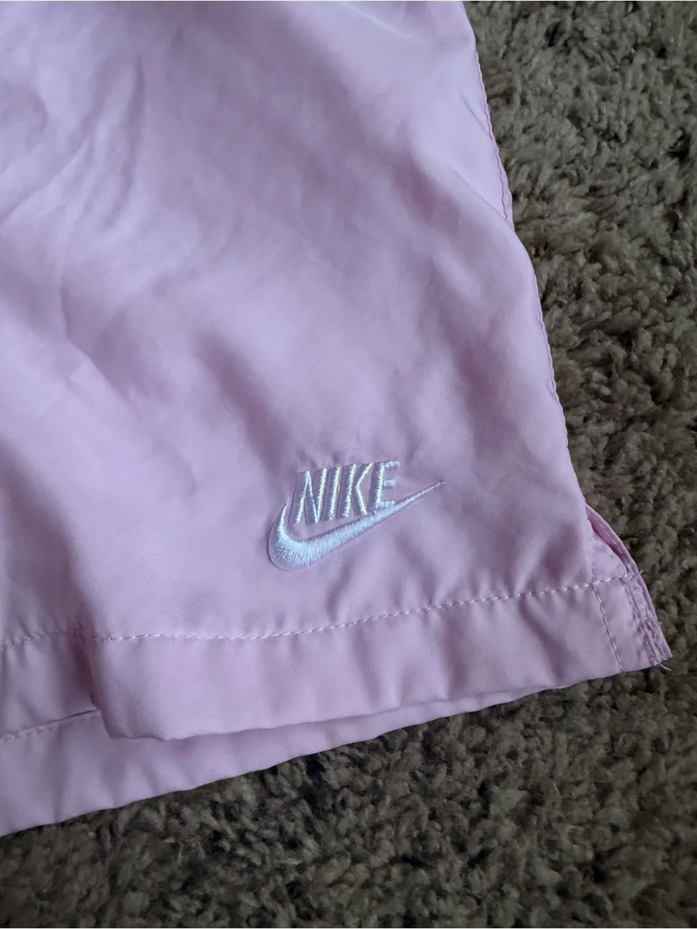 Nike Pink Board Shorts Swim Trunks Bottoms Boys XS No Liner Mesh